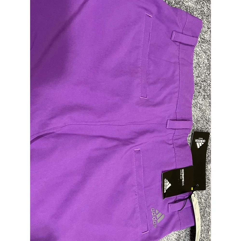 Adidas Golf Ultimate365 Shorts Mens 28 Purple DT6677 Performance Stretch